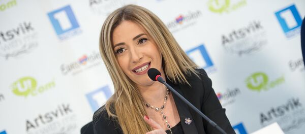 П/к участницы Армении в Евровидении 2017 Арцвик Арутюнян П/к участницы Армении в Евровидении 2017 Арцвик Арутюнян - Sputnik Армения