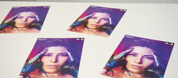 П/к участницы Армении в Евровидении 2017 Арцвик Арутюнян П/к участницы Армении в Евровидении 2017 Арцвик Арутюнян - Sputnik Արմենիա