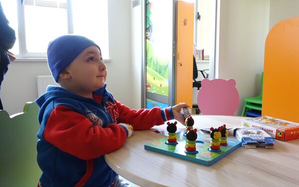 Принцесса Иордании Майред посетила детей, страдающих онкологическими заболеваниями - Sputnik Армения