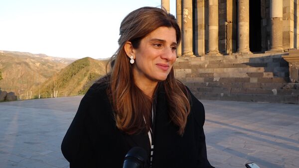 Հորդանանի արքայադուստր Դինա Մայրեդն այցելել է Գեղարդի վանք ու Գառնու հեթանոսական տաճար - Sputnik Արմենիա