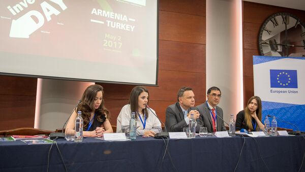 Армяно-турецкая конференция инвесторов в Ереване - Sputnik Армения