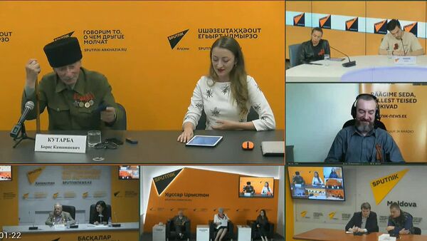 Видеомост, посвященный Дню Победы в Великой Отечественной войне состоялся в пресс-центре Sputnik Армения - Sputnik Армения