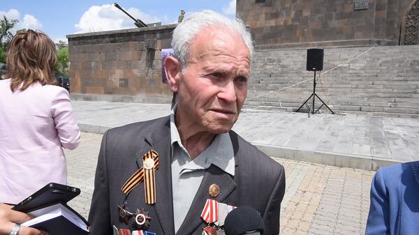 Ветеран Артуш Мкртчян - Sputnik Армения