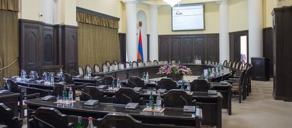 Зал заседания Правительства РА Зал заседания Правительства РА - Sputnik Արմենիա
