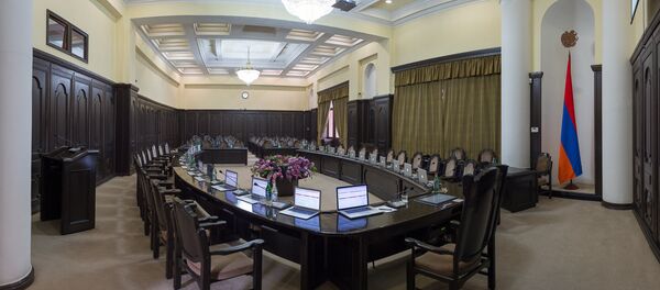 Зал заседания Правительства РА - Sputnik Армения