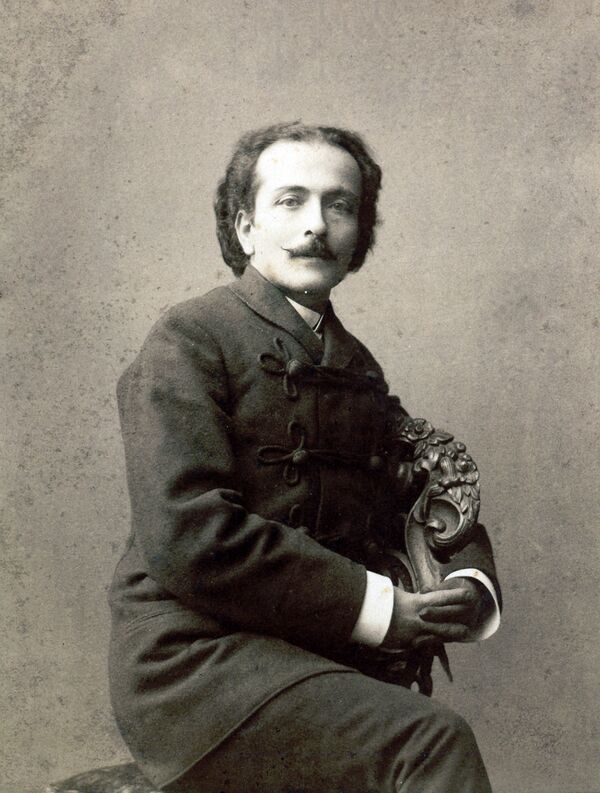 Актер Петрос Адамян, выступивший в Шуши в 1882 году - Sputnik Արմենիա