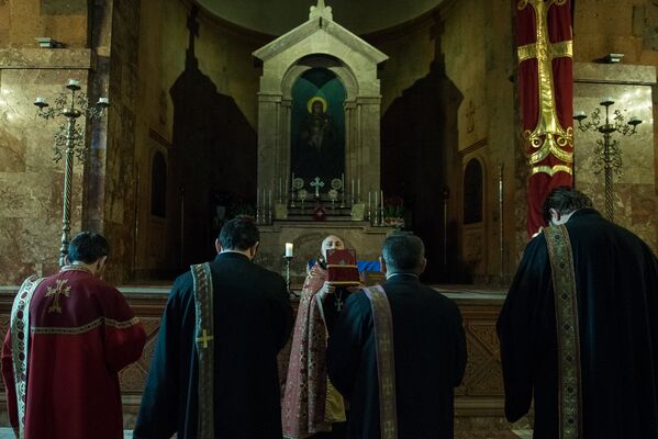 «Հաղթանակի աղոթք» Սուրբ Սարգիս եկեղեցում - Sputnik Արմենիա