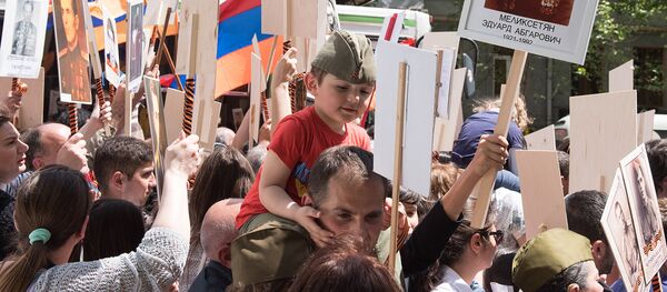 Бессмертный полк в Ереване - Sputnik Армения