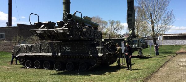 Показ военной техники на территории российской военной базы в Гюмри - Sputnik Армения