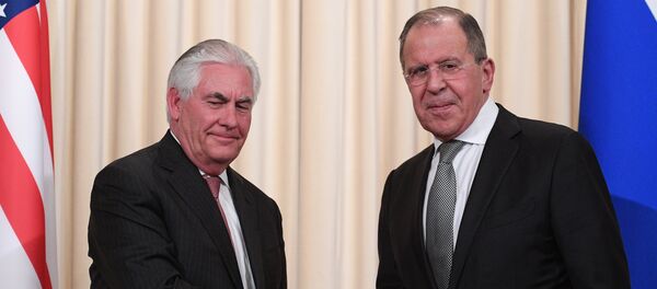 П/к министра иностранных дел РФ С. Лаврова и госсекретаря США Р. Тиллерсона - Sputnik Армения