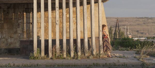 Автобусная остановка в советской Армении - Sputnik Армения