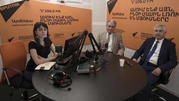 Николай Даллакян и Уильям Хачатрян в гостях у радио Sputnik Армения - Sputnik Արմենիա