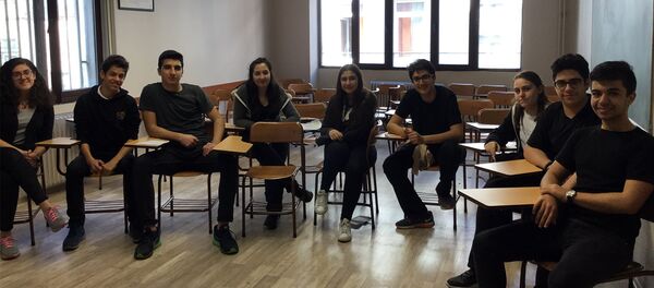 Центральное национальное армянское училище Стамбула Центральное национальное армянское училище Стамбула - Sputnik Արմենիա