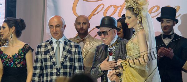 Неделя моды Golden Lace в рамках VII ювелирной выставки Yerevan Show. Вячеслав Зайцев - Sputnik Армения