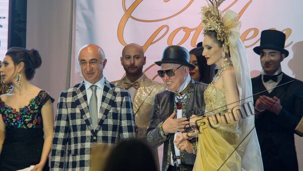 Неделя моды Golden Lace в рамках VII ювелирной выставки Yerevan Show. Вячеслав Зайцев - Sputnik Արմենիա