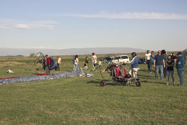 Первый Кубок сверхлегкой моторной авиации в Армении - Sputnik Армения