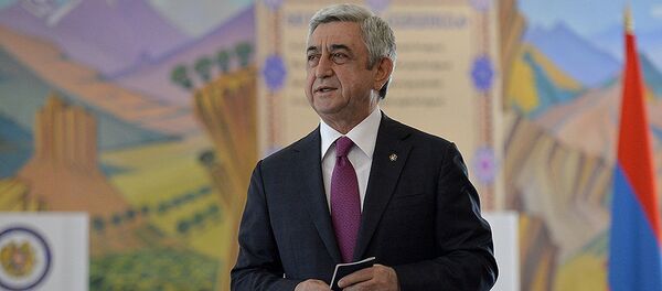 Серж Саргсян - Sputnik Армения