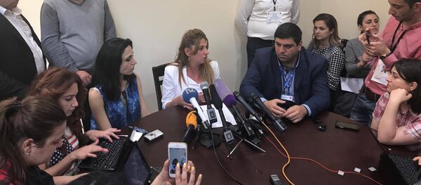 Пресс-конференция Заруи Постанджан - Sputnik Армения