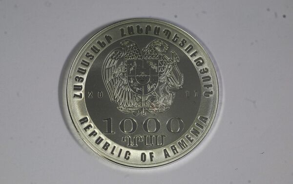 Юбилейная монета номиналом в 1000 драм - Sputnik Армения