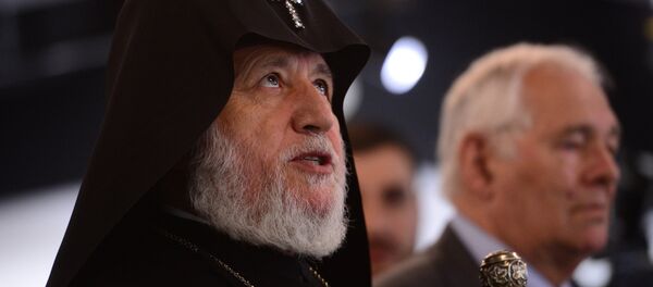 Верховный патриарх и католикос всех армян Гарегин II прибыл в Москву - Sputnik Армения