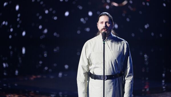 Участник музыкального проекта Голос иеромонах Фотий - Sputnik Արմենիա