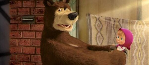 Кадр из мультфильма Маша и Медведь. Архивное фото - Sputnik Արմենիա