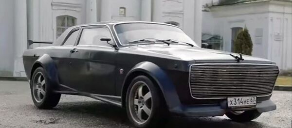 Ретро-“Волга”, стилизованная под ГАЗ-24, на агрегатах БМВ 735 - Sputnik Армения