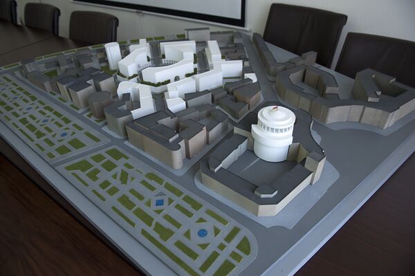 Макет части Еревана Макет части Еревана - Sputnik Армения