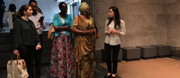 Маргерит Баранкитс в Музее Геноцида - Sputnik Армения