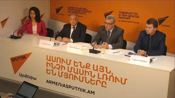 ПРЕСС-КОНФЕРЕНЦИЯ НА ТЕМУ ПЕРСПЕКТИВЫ СОТРУДНИЧЕСТВА В ОБЛАСТИ ЮВЕЛИРНОГО ДЕЛА ПРЕДСТАВИТЕЛЕЙ РФ И РА В РАМКАХ ЕАЭС СОСТОЯЛАСЬ В SPUTNIK АРМЕНИЯ - Sputnik Армения