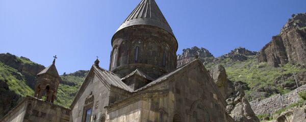 Гегардский монастырь, Армения Гегардский монастырь, Армения - Sputnik Армения