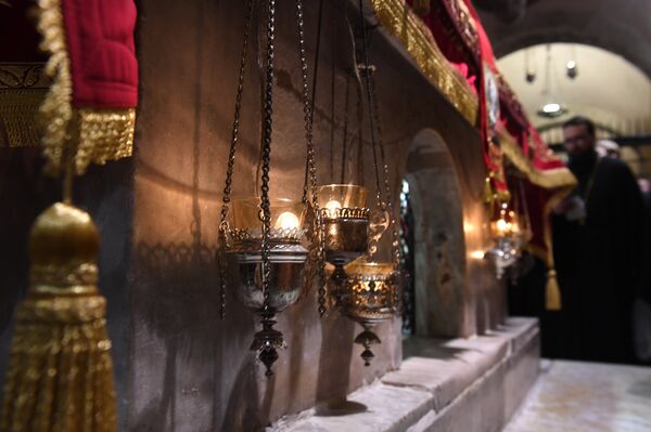 Отправка мощей Николая Чудотворца из Италии в Россию Отправка мощей Николая Чудотворца из Италии в Россию - Sputnik Армения