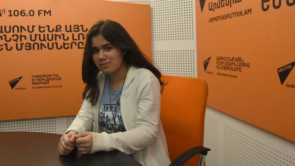 Полина Шарафян в гостях у радио Sputnik Армения - Sputnik Արմենիա