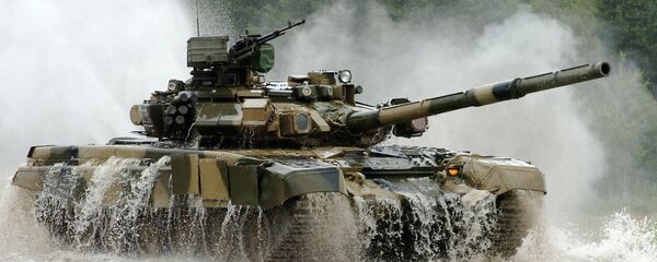 Танк Т-90С на выставке в Нижнем Тагиле Танк Т-90С на выставке в Нижнем Тагиле - Sputnik Армения