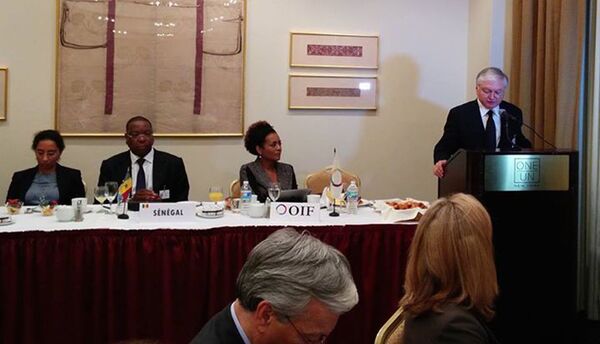 Министр иностранных дел Армении Эдвард Налбандян Министр иностранных дел Армении Эдвард Налбандян - Sputnik Армения