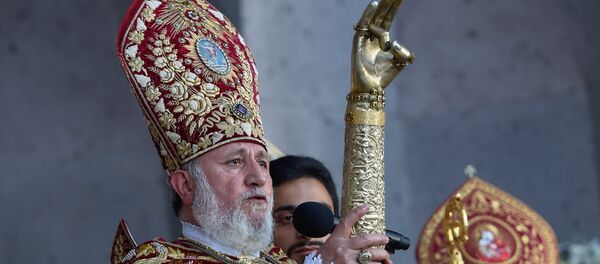 Սրբալույս Մյուռոնի օրհնության արարողությունը Մայր Աթոռ Սուրբ Էջմիածնում Սրբալույս Մյուռոնի օրհնության արարողությունը Մայր Աթոռ Սուրբ Էջմիածնում - Sputnik Արմենիա