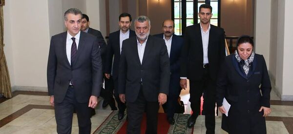 Игнатий Аракелян и Мохаммед Ходжати - Sputnik Армения