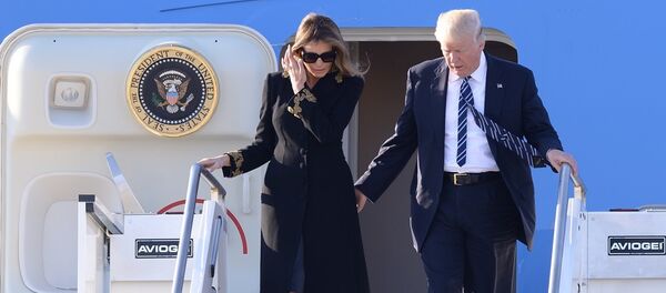 Меланья и Дональд Трамп Меланья и Дональд Трамп - Sputnik Արմենիա