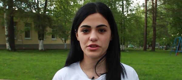 Видеообращение участницы проекта Ты супер! Ангелины Папикян из Армении к зрителям - Sputnik Армения