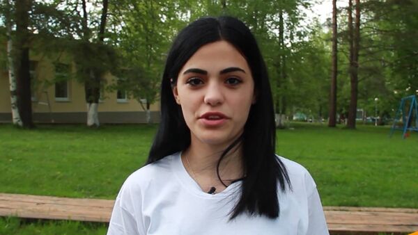 Видеообращение участницы проекта Ты супер! Ангелины Папикян из Армении к зрителям - Sputnik Армения