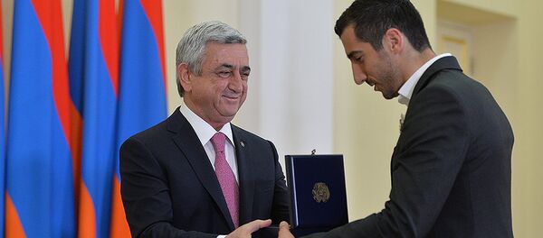 Генрих Мхитарян Генрих Мхитарян - Sputnik Արմենիա