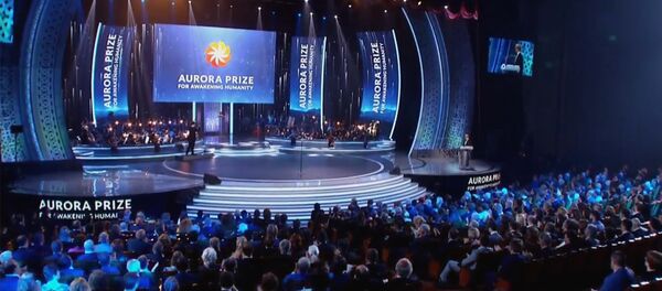 Церемония вручения Aurora Prize Церемония вручения Aurora Prize - Sputnik Արմենիա