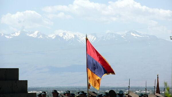 99-летие Первой Республики Армения в Сардарапате - Sputnik Արմենիա