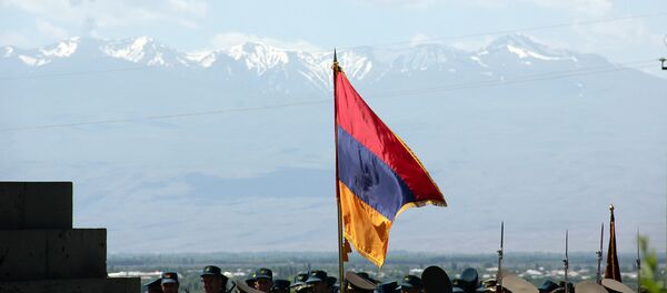 99-летие Первой Республики Армения в Сардарапате - Sputnik Армения