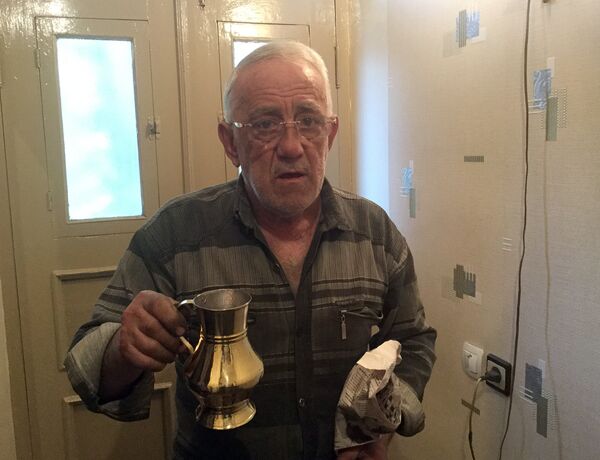 Мастер Эдик Жамкочян изготавливает Мушурбу - Sputnik Армения