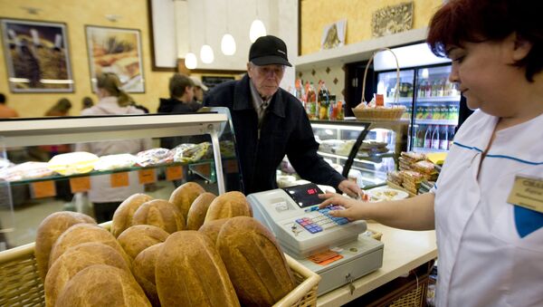 Продажа хлеба в России - Sputnik Արմենիա