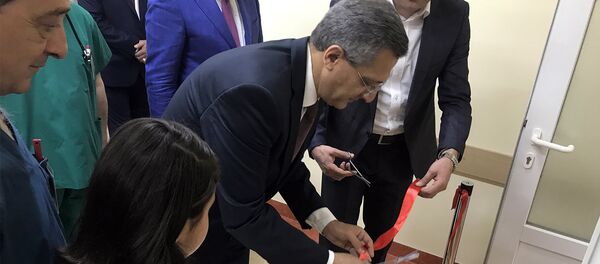 Открытие нового отделения для новорожденных в больничном комплексе Мурацан - Sputnik Армения