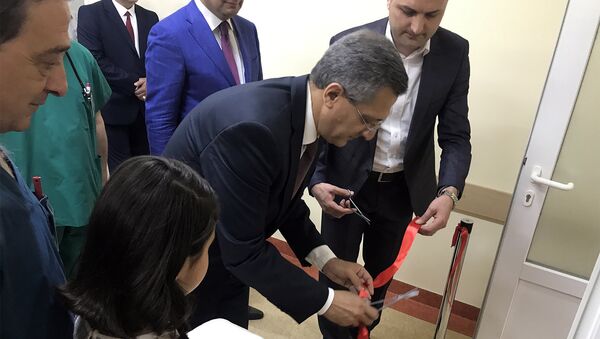 Открытие нового отделения для новорожденных в больничном комплексе Мурацан - Sputnik Արմենիա