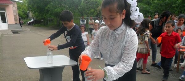 Международный день защиты детей в селе Баганис Международный день защиты детей в селе Баганис - Sputnik Արմենիա