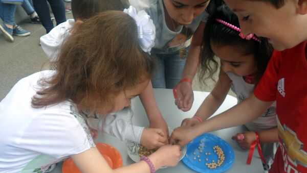 Международный день защиты детей в селе Баганис - Sputnik Армения